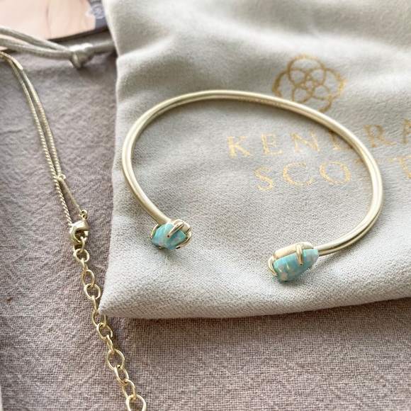 BRAND NEW, NEVER WORN Kendra Scott Necklace & Cuff - Picture 3 of 3